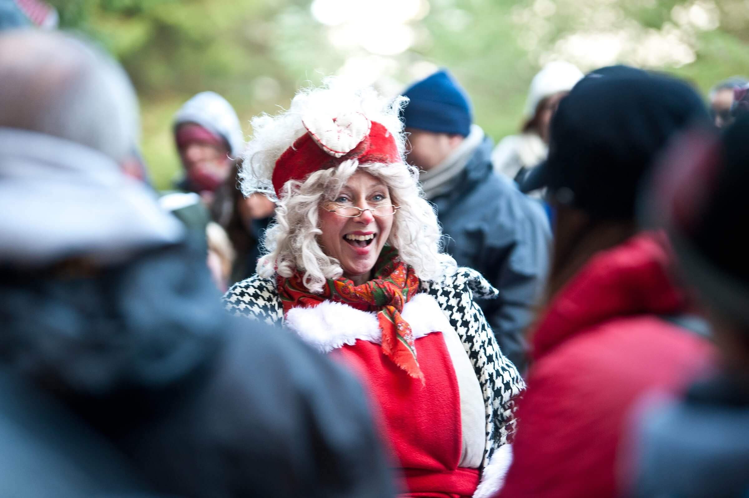 Performers at Winter Wonderland